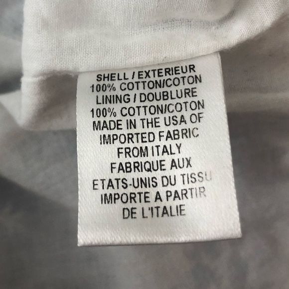 Milly Blue & White Floral Sleeveless V Neck Ruffle Trim Tiered Dress size 4 - Picture 9 of 11